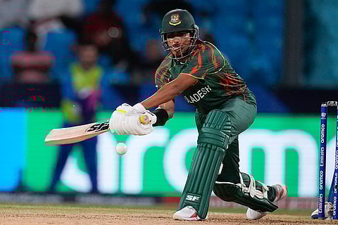 Soumya Sarkar bats against Afghanistan